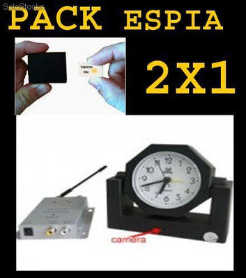 2X1 Pack Espia (llevete 2 productos al precio de uno) Microfono Espia + Reloj