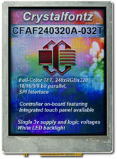 3,2 Zoll (8,2cm) tft-Farb-Modul - 240xRGBx320 Bildpunkte (CFAF240320A-032T)