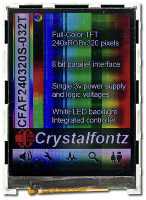 3,2 Zoll (8,2cm) tft-Farb-Modul - 240xRGBx320 Bildpunkte (CFAF240320S-032T)