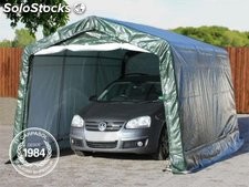 3.3x4.8m PE Carport Tent / Portable Garage, dark green