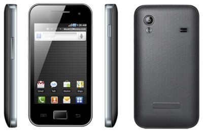 3.5pul smart phone celular pda 5830 Android2.3 sc6820g gsm dual-sim wifi FM bt