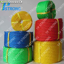 3 hilo PE y fibra hilo cuerda