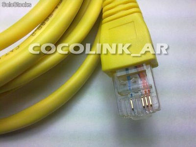 3 Mt Cable Utp Red Patch Rj45 100% Testeado Cat5e +calidad!! - Foto 2