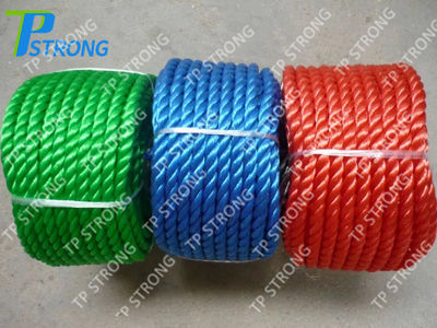 3 Strand color cuerda PE UV, pesca/PE cuerda de nylon - Foto 2
