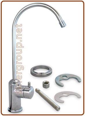 3-way water purifier faucet 1/4&quot; Chrome