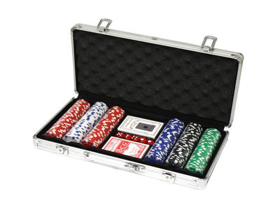 300 Poker Chips mit Alukoffer (11,5 Gramm, Chips DELUXE) - Foto 2