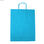 300 uds - Bolsa papel asa rizada 28 x 11 x 32 Azul claro - 1