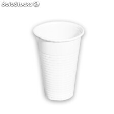 3000uds vasos reutilizables blancos 220 ml