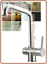 3028 3-way faucet 3/8&quot; Brushed bronze
