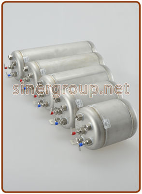 316 SS water carbonator from 0,250lt. to 1,27lt. 1/8&amp;quot; F. - Foto 2