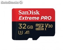 32 GB MicroSDHC sandisk Extreme pro R100/W90 C10 U3 V30 A1 - sdsqxcg-032G-GN6MA