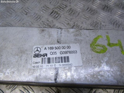 34653 radiador intercooler Mercedes Benz b 200 20 cdi B200B180 automatico 2010 / - Foto 3