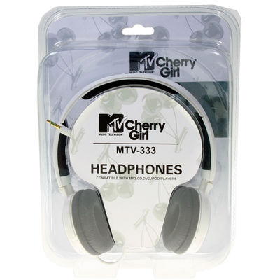 35012 - cherry girl mtv-333 blanco auriculares