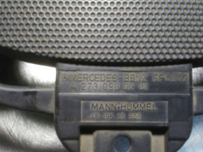 358567 tapa motor / A2730900201 / para mercedes clase c (W203) berlina 280 4-mat - Foto 3