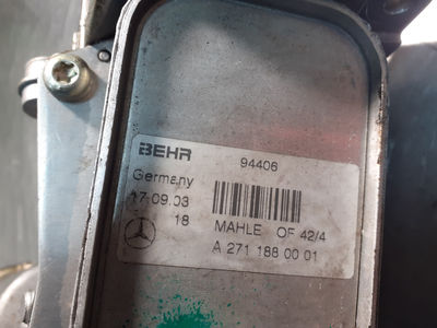 359083 soporte filtro aceite / A2711800610 / para mercedes clase c (W203) berlin - Foto 5