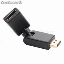 360 Degree Angled Rotating HDMI Extension Adapter connector