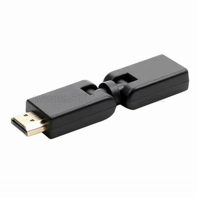 360 Degree Angled Rotating HDMI Extension Adapter connector - Foto 3