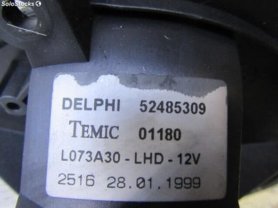 37167 motor calefaccion opel astra 17 d 6798CV 1999 / 52485309 con resistencia / - Foto 4
