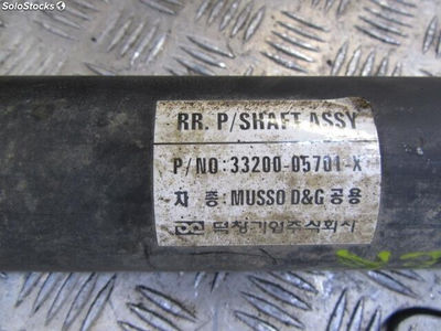 37844 transmision central trasera / 33200-057010 106CM / para ssangyong musso 2. - Foto 4