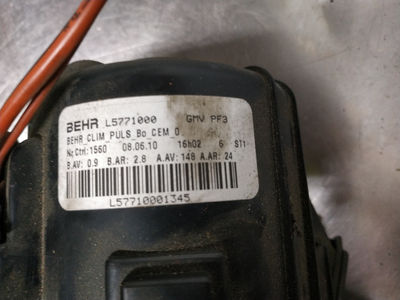 389214 motor calefaccion / L5771000 / para citroen C5 berlina 2.0 HDi fap cat (r - Foto 4