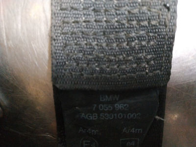 395646 cinturon seguridad trasero derecho / 7055962 / para bmw mini (R50,R53) 1. - Foto 3