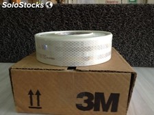 3M Reflectivo Blanco 50mm X 1m Banda Perimetral