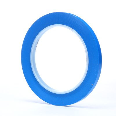 3M Ruban Vinylique 471 Fineline Bleu - Rouleau 33m x 3mm - Photo 2