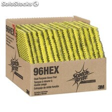 3M® Scotch-Brite™ Professional Fibra 96HEX Uso Dual, 15 unidades / caja