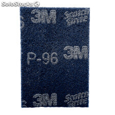 3M® Scotch-Brite™ Professional Fibra P96®, Azul, 0.23 x 0.15M, 72 unidades /