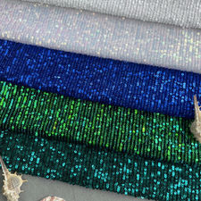 3mm straight sequins embroidery elastic mesh vertical stripe embroidery beads