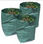 3Pack 16/32/72-Gallon Reusable Garden Waste Bags for Patio Yard Trash Can - 1
