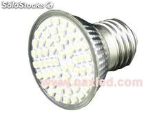 3w smd led spot light, 60pcs 3528 leds, gu10/mr16/e14/e27