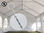 3x10m PVC Marquee / Party Tent w. Groundbar, fire resistant white - Foto 4