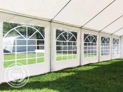 3x10m PVC Marquee / Party Tent, white - Foto 4