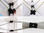 3x3 m Gazebo pieghevole nero con 2 parti laterali, ALU PROFESSIONAL - Foto 4