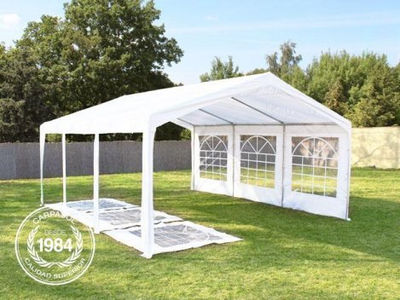 3x3m PE Marquee / Party Tent, white - Foto 4