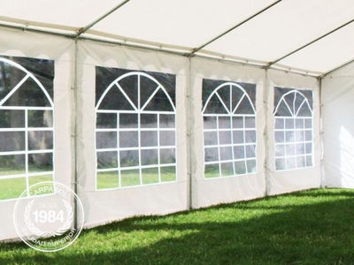3x3m PVC Marquee / Party Tent, white - Foto 4