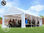 3x4m PVC Marquee / Party Tent w. Groundbar, fire resistant grey-white - Foto 3