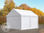 3x4m PVC Storage Tent / Shelter w. Groundbar, white - 1