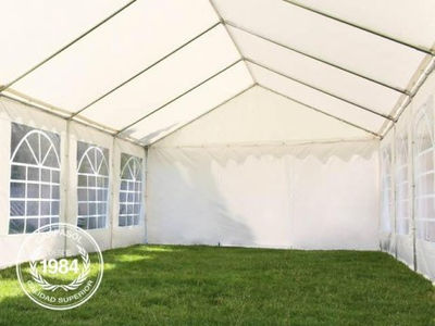 3x5m PVC Marquee / Party Tent, white - Foto 5