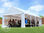 3x6 m Carpa de eventos y fiestas, PVC azul-blanca - Foto 3
