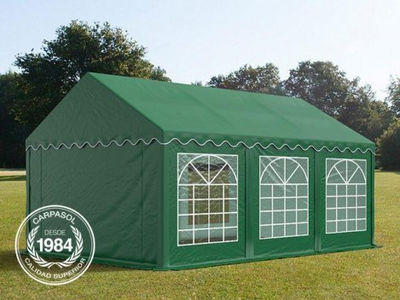 3x6m PVC Marquee / Party Tent, dark green