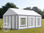 3x6m PVC Marquee / Party Tent, grey-white - 1