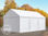 3x6m PVC Storage Tent / Shelter w. Groundbar, white - 1