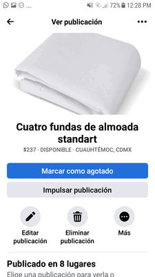 4 fundas de almoada estandar