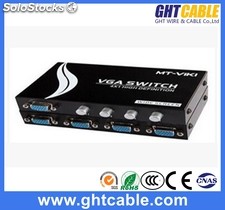 4 input 1 output VGA KVM switch video monitor