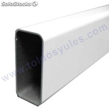 4 mts. perfil de aluminio toldo plano 80x40 (et8-149)
