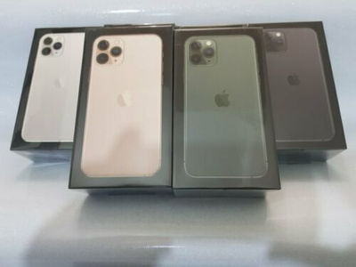 4 new apple iphone 11 max pro 512GB space grey/midnight/gold/silver unlocked