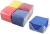 4 paquetes de servilletas de mesa de 100 ud - colores surtidos y servilletero