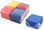 4 paquetes de servilletas de mesa de 100 ud - colores surtidos y servilletero - 1